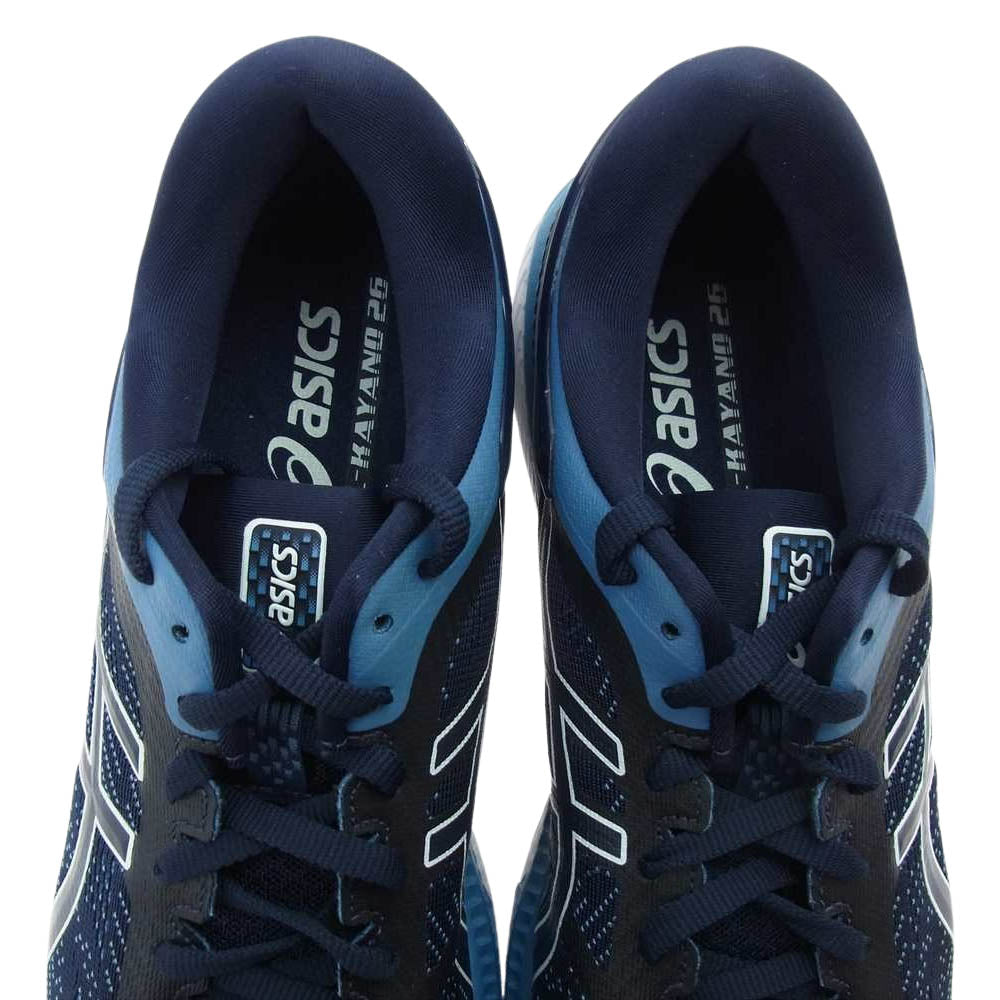asics アシックス 1011A541-400 GEL-KAYANO 26 ゲル カヤノ スニーカー ミッドナイト/グレーフロス 27cm【中古】