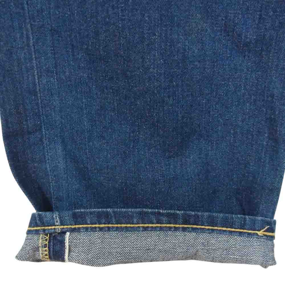 Lee リー Lot 4101 101B センター赤タグ 片ミミ 40's 復刻 デニム パンツ インディゴブルー系 34【中古】