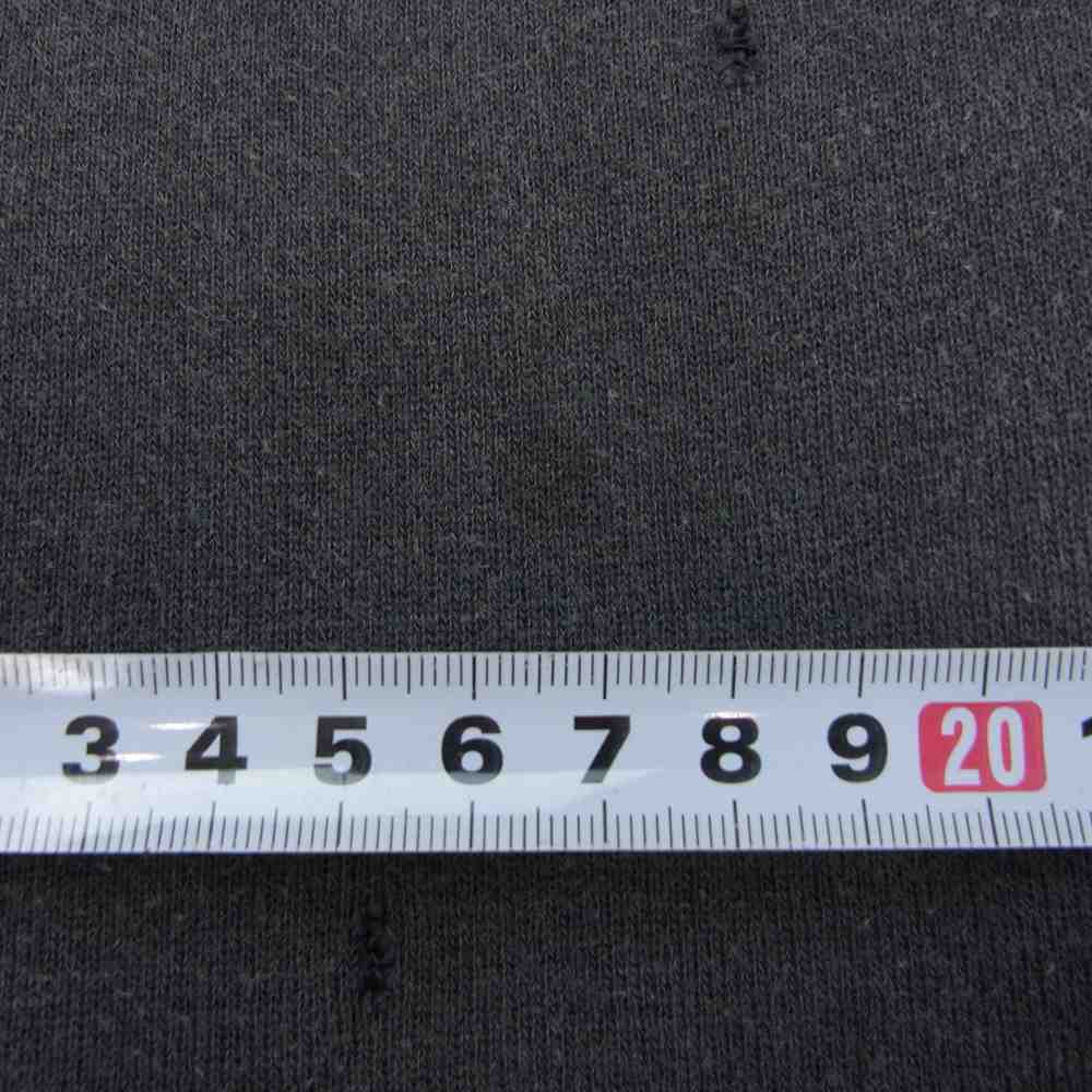 VISVIM ビズビム 21AW 0121205010016 JUMBO HOODIE PO CRASH クラッシュ加工 ジャンボ フーディ パーカー ブラック ブラック系 2【中古】