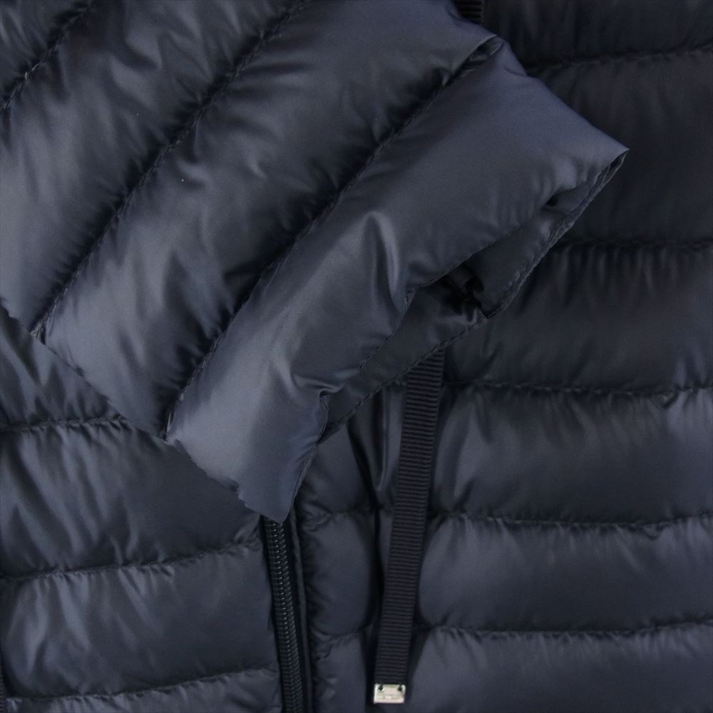 MONCLER モンクレール H10931C10100 53048 国内正規品 BARBEL バーベル ダウンコート ダークネイビー系 4【極上美品】【中古】