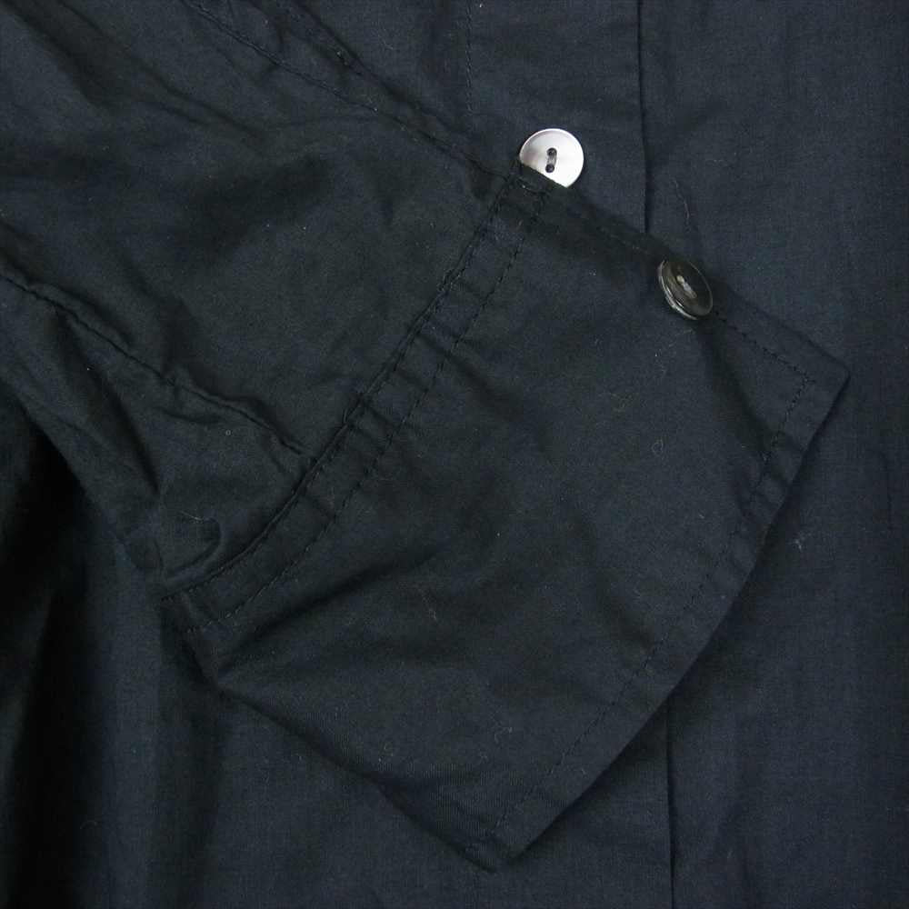 ミズイロインド ロングシャツ ブラック系【中古】