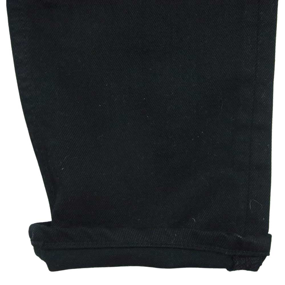 MINEDENIM マインデニム FPK107N-99-312-6 S.Slim STR 5pocket OWS スーパー スリム ストレッチ スキニー パンツ ブラック系 8【美品】【中古】