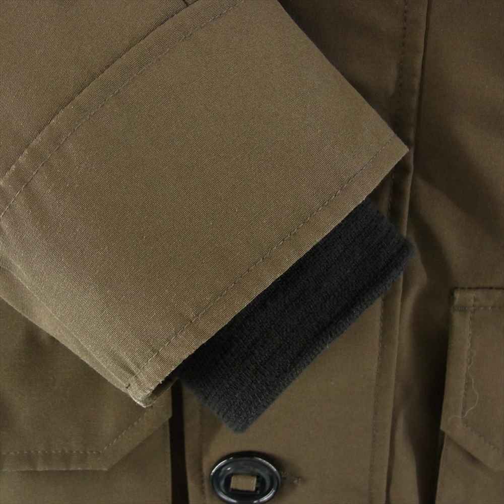 CANADA GOOSE カナダグース 2300JM R 国内正規 グリフィンタグ BROOKFIELD ブルック フィールド ダウン ジャケット カーキ系 XS【中古】