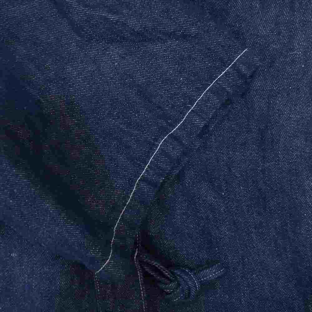 orSlow オアスロウ BEAMS別注 TAKUMI KIMONO JACKET リネン ワンウォッシュ デニム 作務衣 ジャケット インディゴブルー系 サイズ表記無【中古】