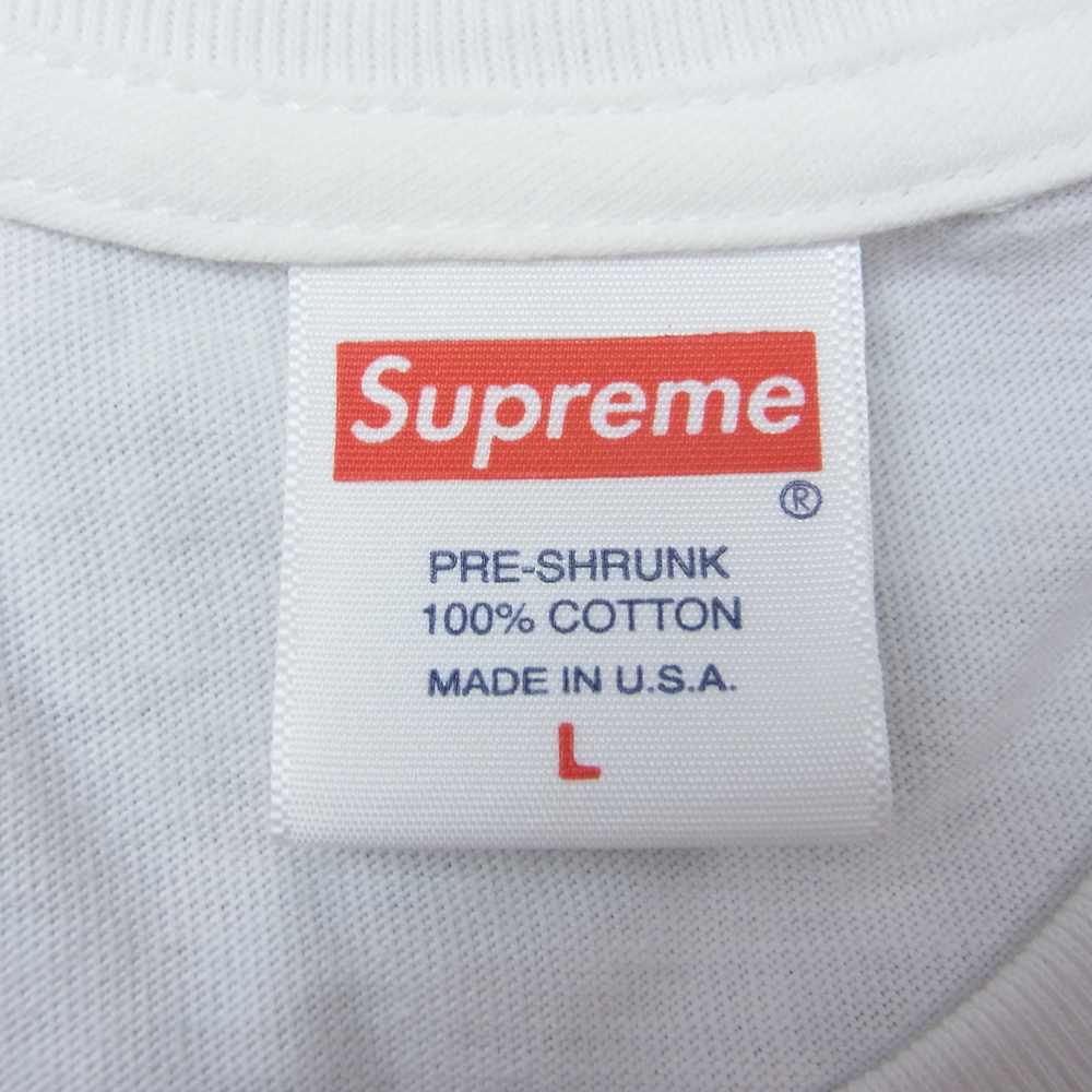 Supreme シュプリーム 22SS model tee モデル Tシャツ WHITE ホワイト系 L【美品】【中古】