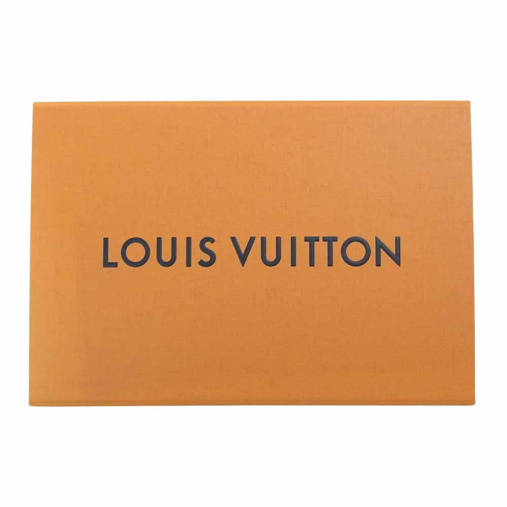 Supreme シュプリーム 17AW MP1890 LOUIS VUITTON Monogram Scarf ルイヴィトン モノグラム スカーフ カシミヤ混 マフラー レッド系【極上美品】【中古】