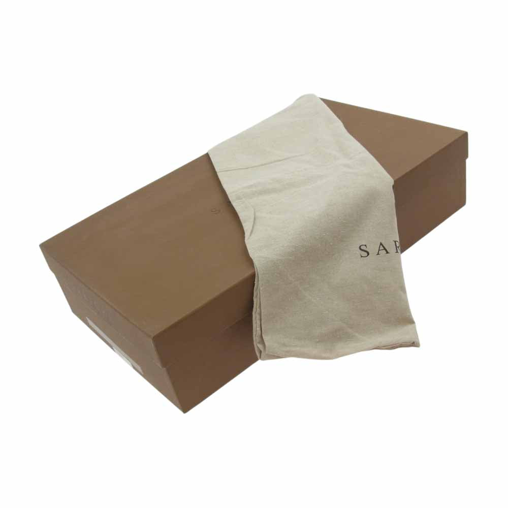 サルトル SR2000 未使用品 EBANO バックベルト ロングブーツ ダークブラウン ブラウン系 36【極上美品】【中古】