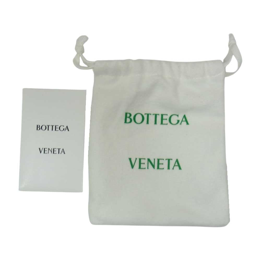 BOTTEGAVENETA ボッテガヴェネタ マキシ イントレチャート レザー コインケース 小銭入れ ブラック系【中古】