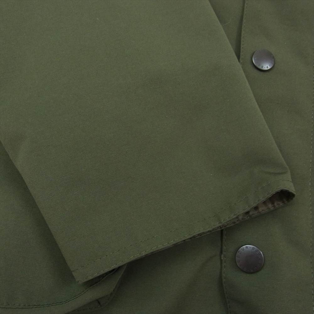Barbour バブアー MCA0458SG51 BEDALE JACLET ノンオイル ビデイル ジャケット カーキ系 42【中古】
