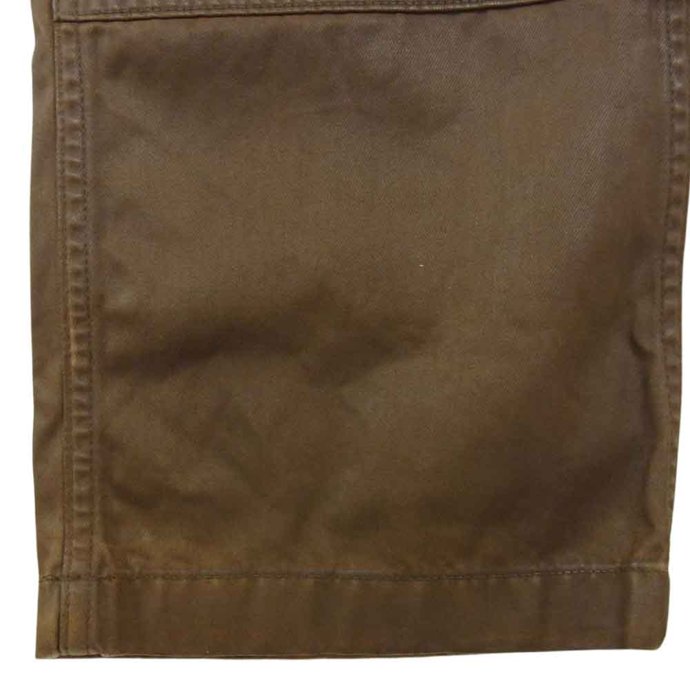 RRL ダブルアールエル 国内正規品 FIELD CHINO フィールドチノ コーティング加工チノ パンツ ブラウン系 28×30【新古品】【未使用】【中古】