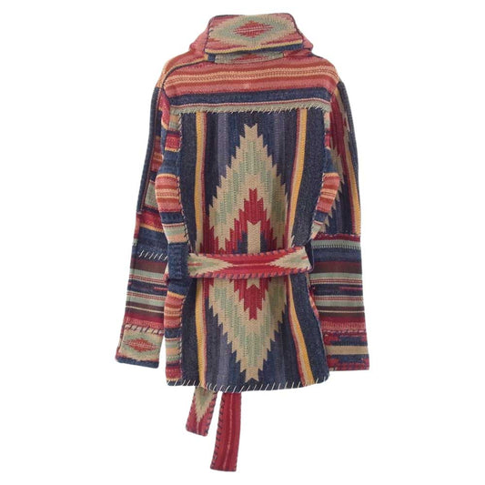 RRL ダブルアールエル 国内正規品 ショールカラー ネイティブ マルチカラー系 XS【新古品】【未使用】【中古】