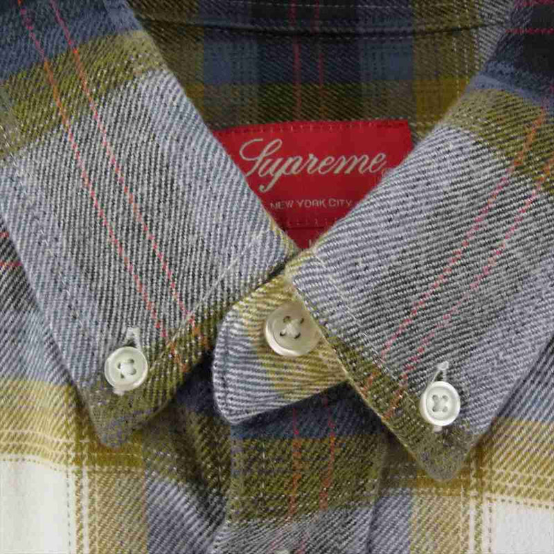 Supreme シュプリーム 22SS Brushed Plaid Flannel Shirt ブラッシュド