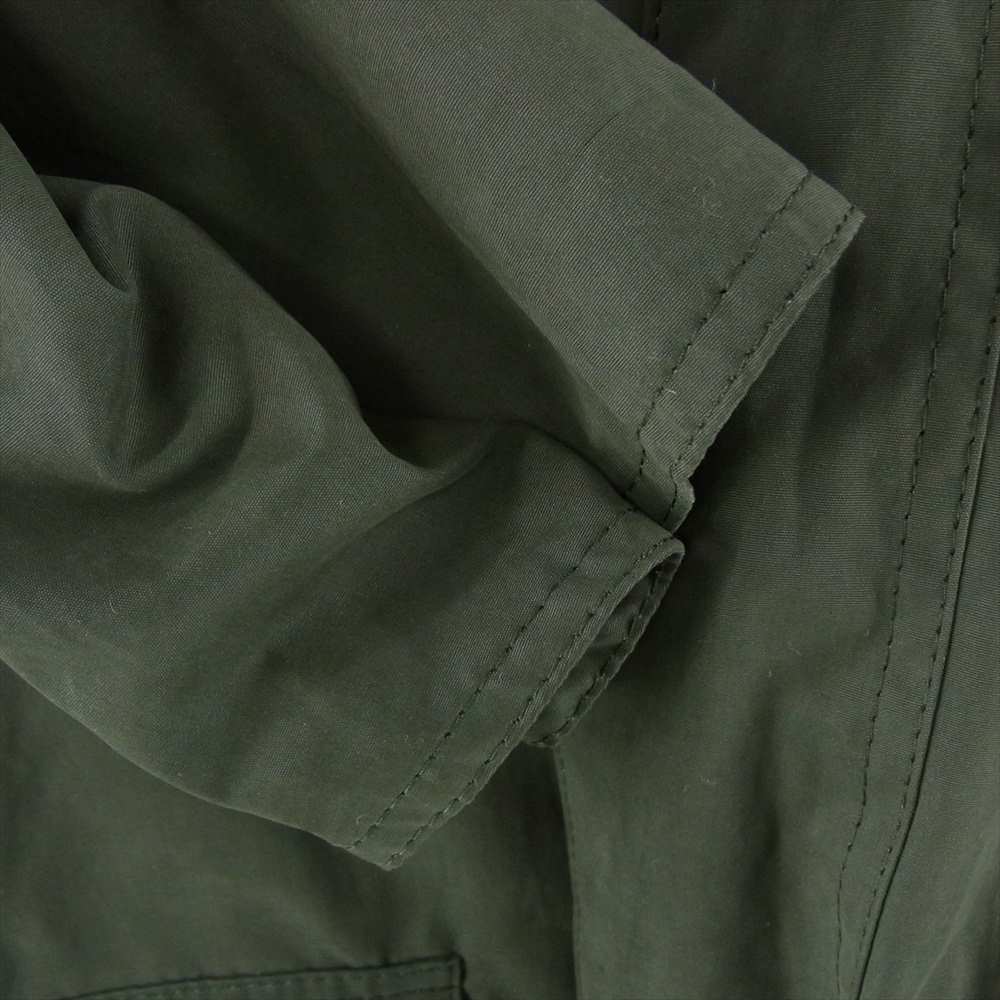 Barbour バブアー 4302483 国内正規品 OS PEACHED BEDALE CASUAL オーバーサイズ ピーチド ビデイル カジュアル ジャケット モスグリーン系 38【中古】