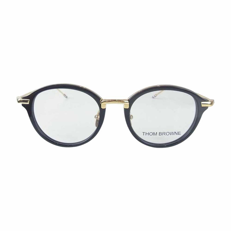 トム ブラウン TB-011-A-C01-49 メガネ 眼鏡 アイウェア ブラック系