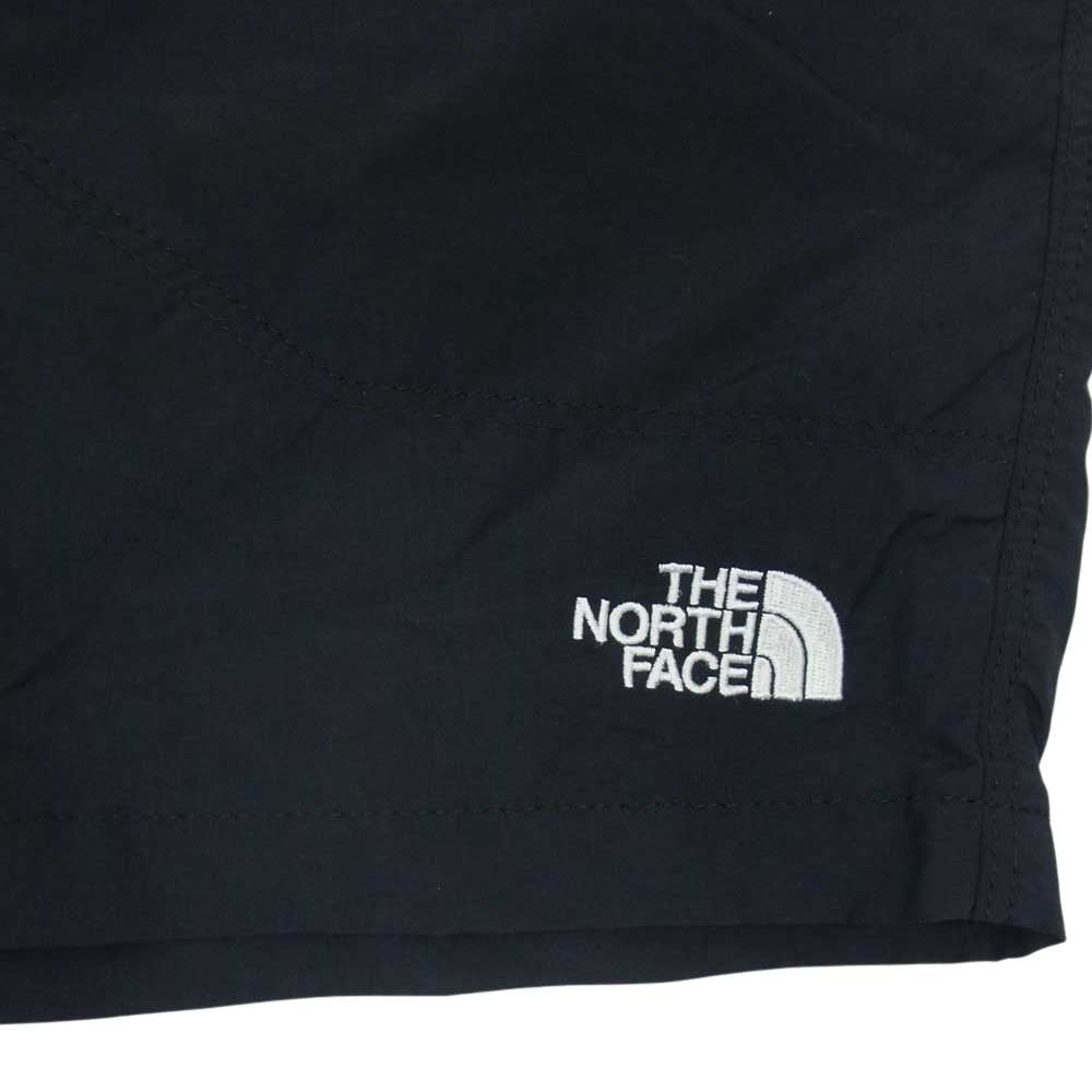 THE NORTH FACE ノースフェイス NB92191 Free Run Short フリーランショーツ ナイロンショーツ ブラック系 XL【中古】