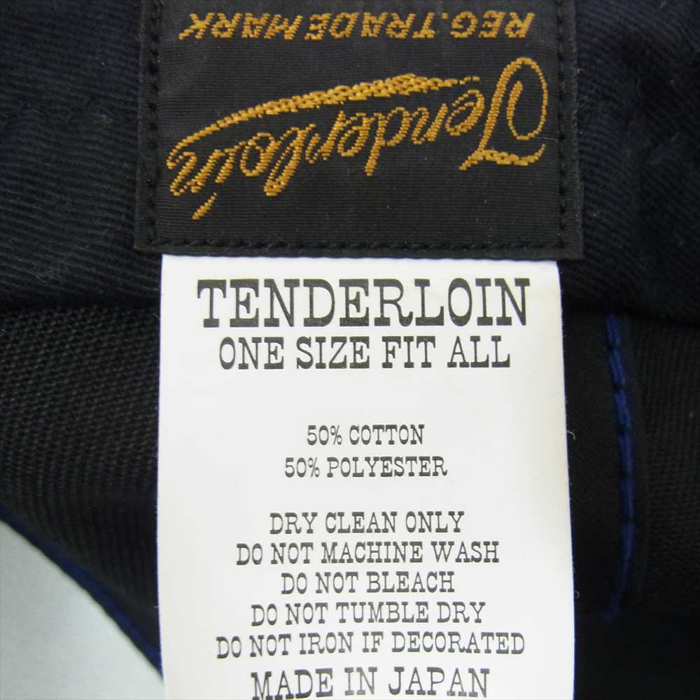 TENDERLOIN テンダーロイン TRUCKER CAP T/C トラッカー キャップ ボルネオ スカル ブラック系【中古】