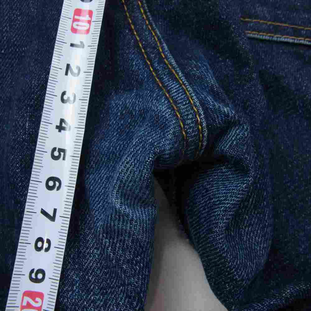 Denime ドゥニーム 50-12-0075 Slim STR XX type-OW スリム ストレート デニム パンツ インディゴブルー系 32【中古】