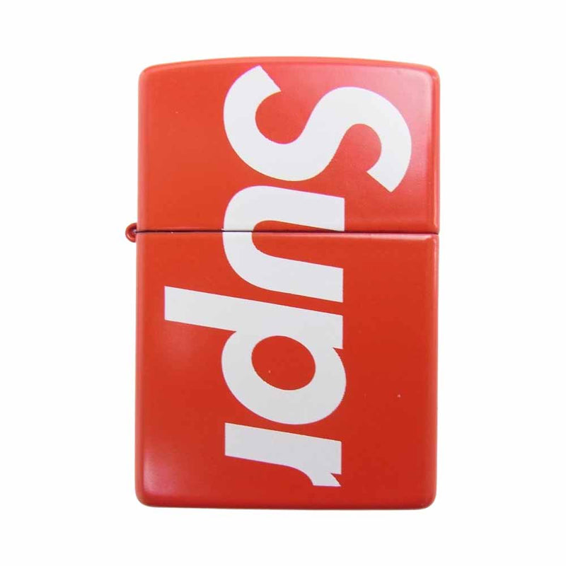 Supreme シュプリーム Logo Zippo Red 18SS ロゴジッポ ジッポライター レッド レッド系【新古品】【未使用】【中古】