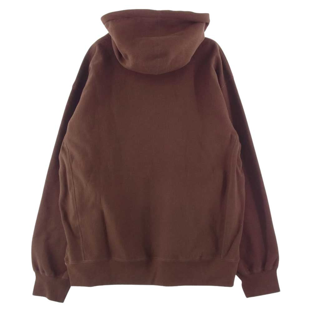 Supreme シュプリーム 22SS capital hooded sweatshirt キャピタル フーデッド スウェットシャツ ブラウン系 XL【新古品】【未使用】【中古】