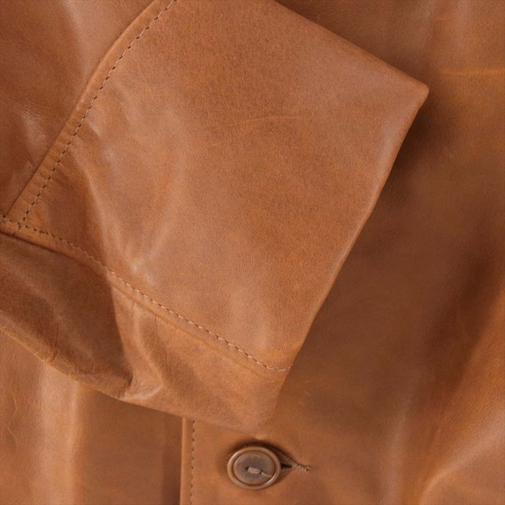 schott ショット 7623 544LT WEIGHT COWHIDE SHORT CAR COAT ウエート カウハイド ショート カー コート ジャケット 55BROWN ブラウン ブラウン系 L【新古品】【未使用】【中古】