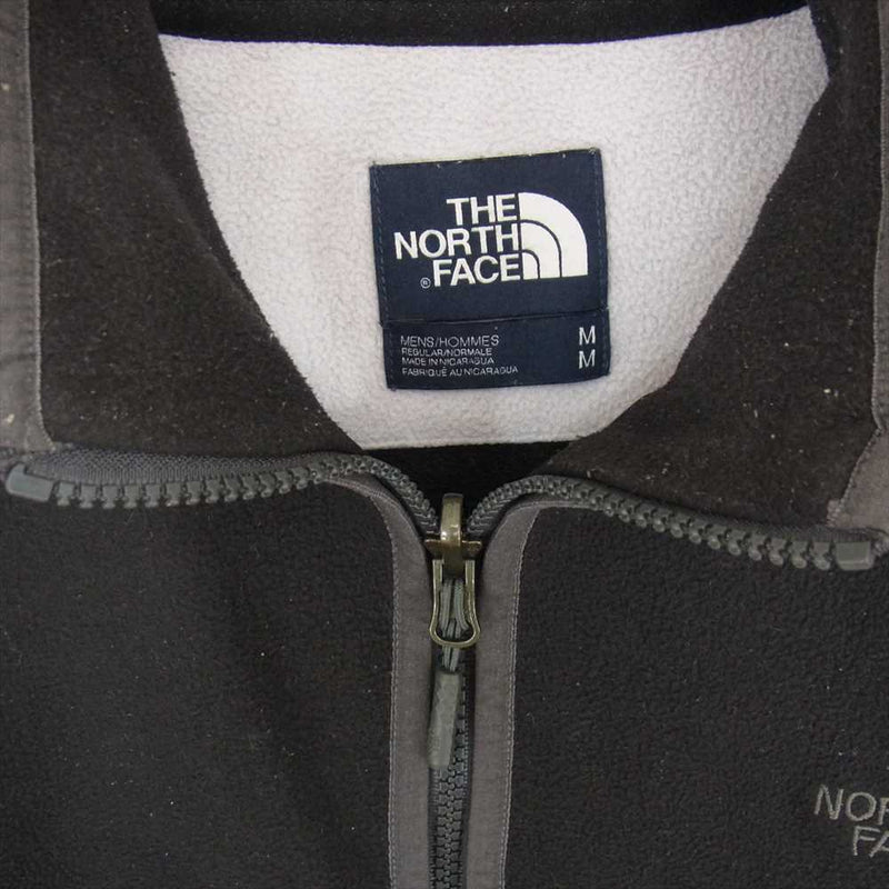 THE NORTH FACE ノースフェイス NF0A3MFV Men's Glacier Alpine Full Zip グレイシャー アルパイン  フルジップ フリース ジャケット オフホワイト系 ブラック系【中古】