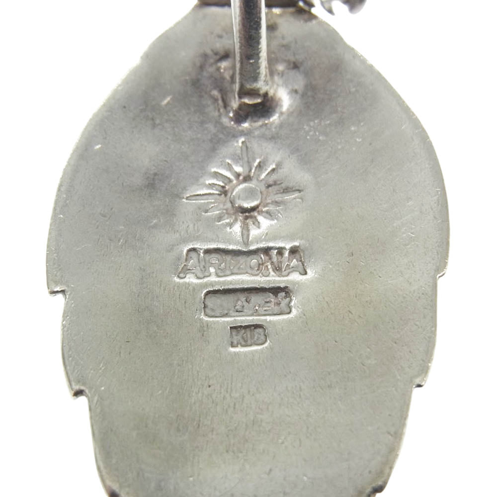 ARIZONA FREEDOM アリゾナフリーダム T-71 K18台付太陽神 イーグル ペンダントトップ イーグルフックチェーン ネックレス シルバー系【中古】