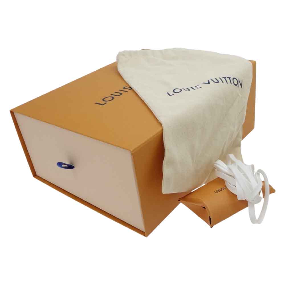LOUIS VUITTON ルイ・ヴィトン 1A9J9R NIGO ニゴ LV トレイナー・ライン スニーカー ホワイト系 7 1/2【中古】
