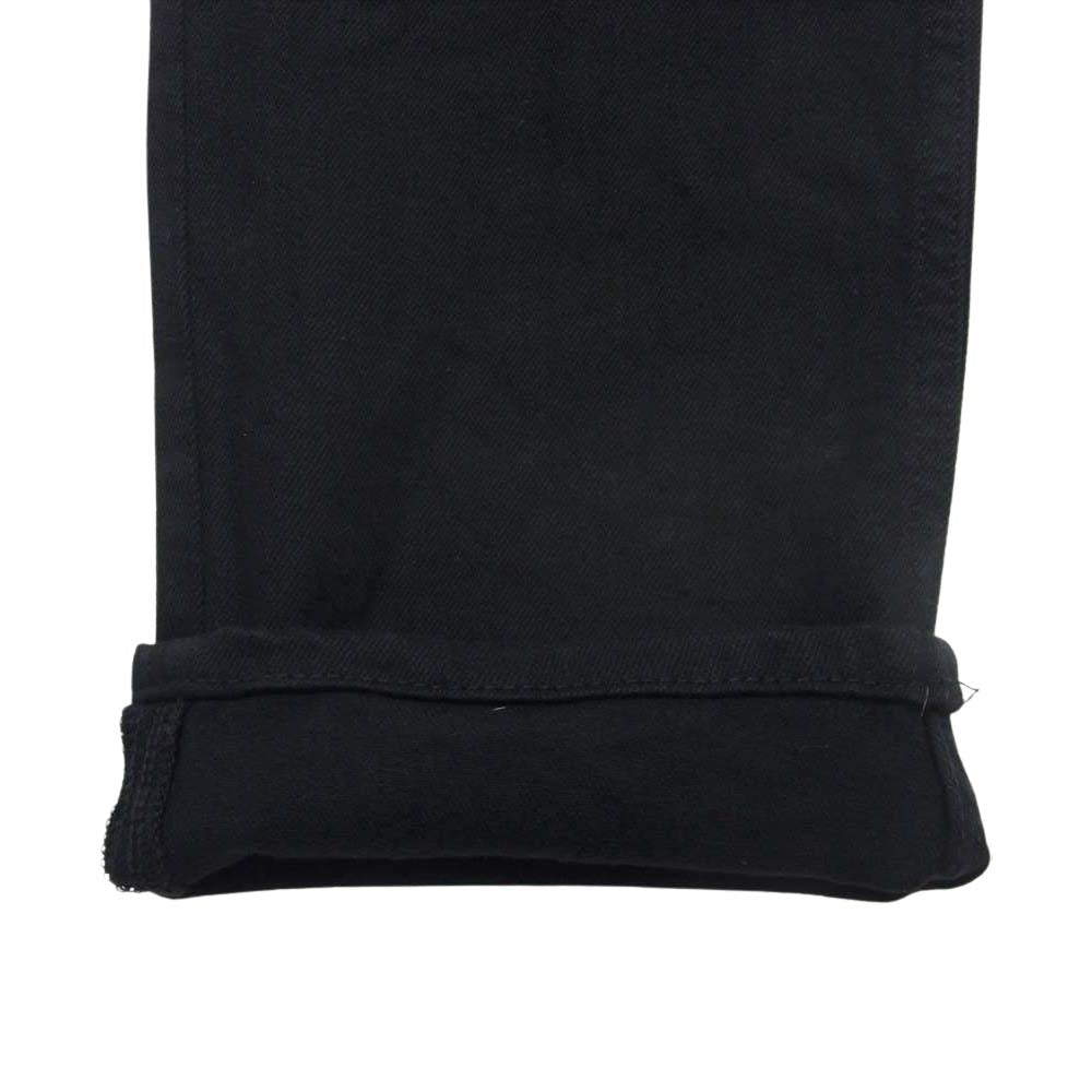 MINEDENIM マインデニム 21AW FPK107NKS-99-352 S.Slim STR 5pocket KST スリム 5ポケット ダメージ デニム パンツ ブラック系 12【中古】