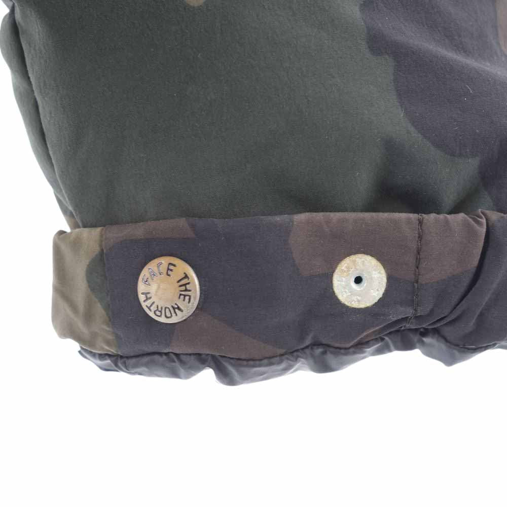 THE NORTH FACE ノースフェイス ND91421 NOVELTY CAMP SIERRA SHORT ノベルティ キャンプ シエラ ショート ダウン ジャケット カーキ系 迷彩 M【中古】