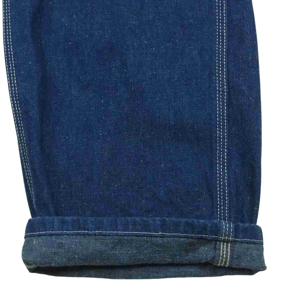 Nigel Cabourn ナイジェルケーボン 8039-13-50545 LYBRO COVERALL ライブロ デニム オールインワン ツナギ インディゴブルー系 42【中古】