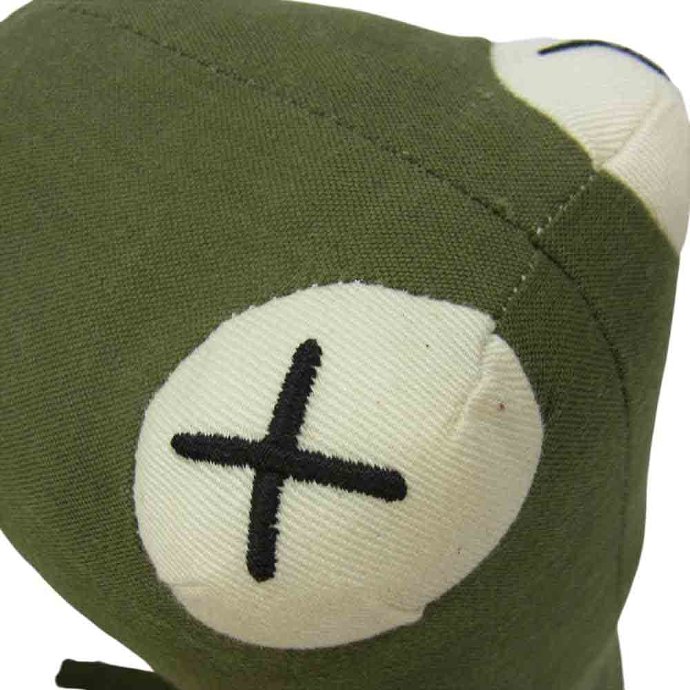 READY MADE レディメイド RE-CO-KH-00-00-17 FROG MAN フロッグマン ハート ぬいぐるみ カーキ系【中古】