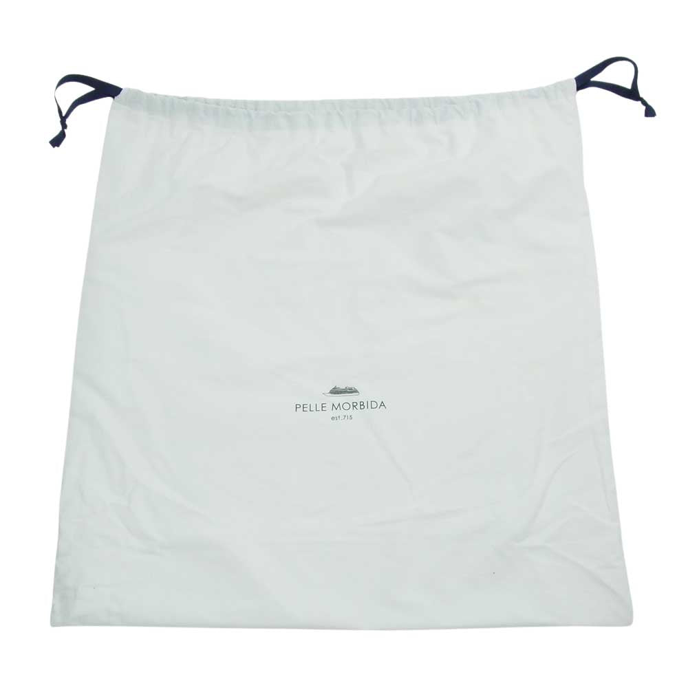 PELLE MORBIDA ペッレモルビダ PMO-CA113 Capitano キャピターノ リモンタ トートバッグ ブラック×ブラック ブラック系【極上美品】【中古】