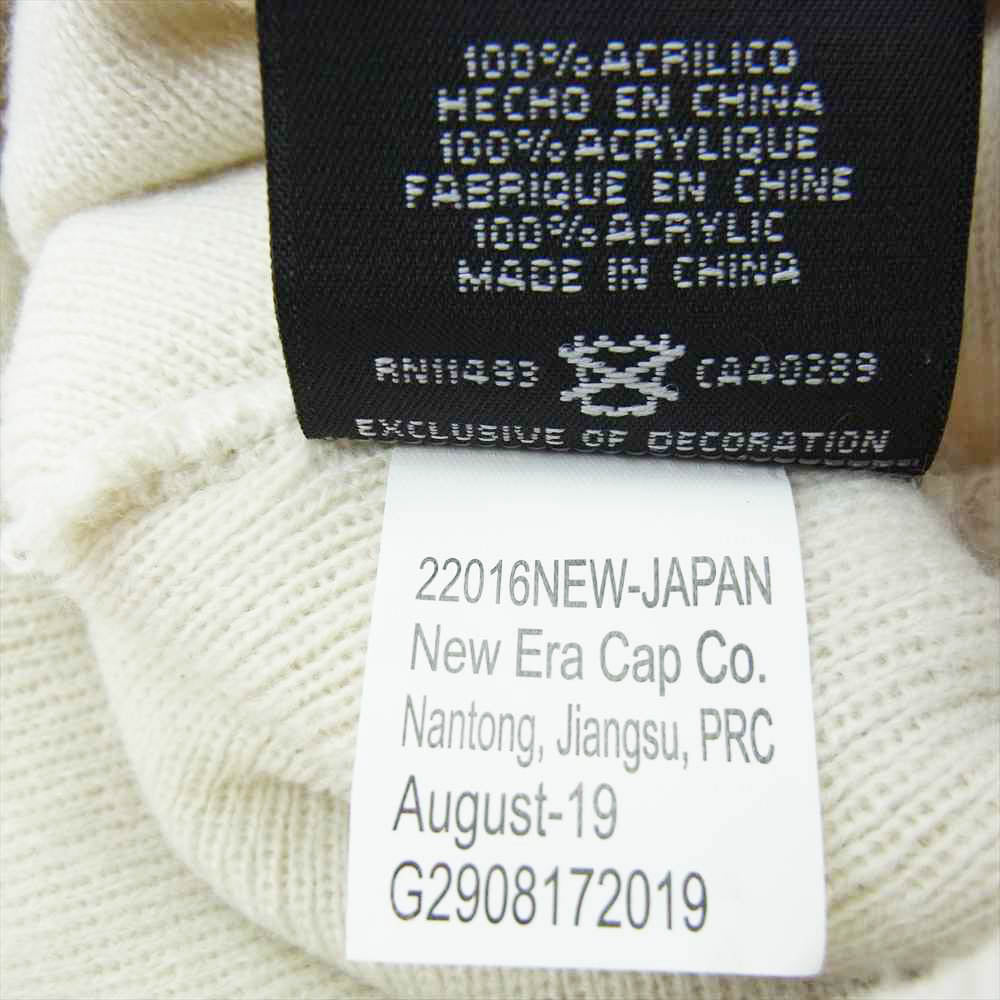 Supreme シュプリーム 19AW × New Era ニュー エラ Championship Beanie チャンピオンシップ ビーニー ホワイト系【中古】