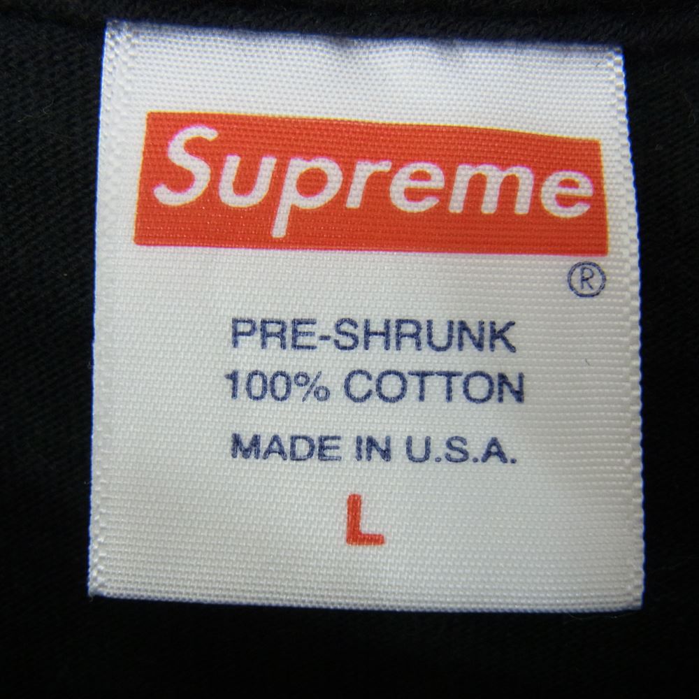 Supreme シュプリーム 21AW Samurai Tee サムライ Tシャツ ブラック系 L【中古】