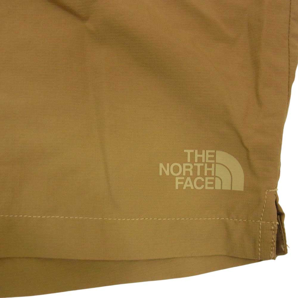 THE NORTH FACE ノースフェイス NF0A3T2U ナイロン ショート ハーフ パンツ ライトブラウン系 XL【中古】