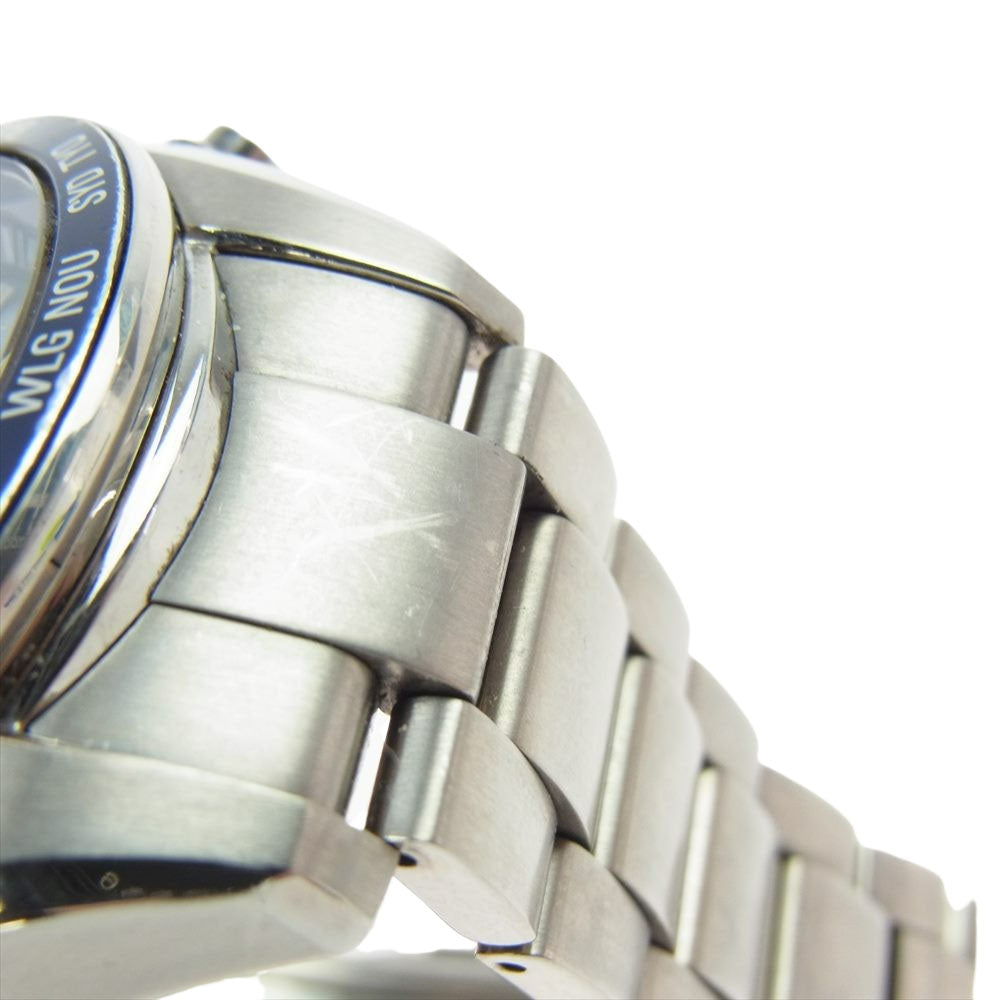 SEIKO セイコー BRIGHTZ SAGA095 ブライツ ソーラー電波時計 ワールドタイム シルバー系【中古】