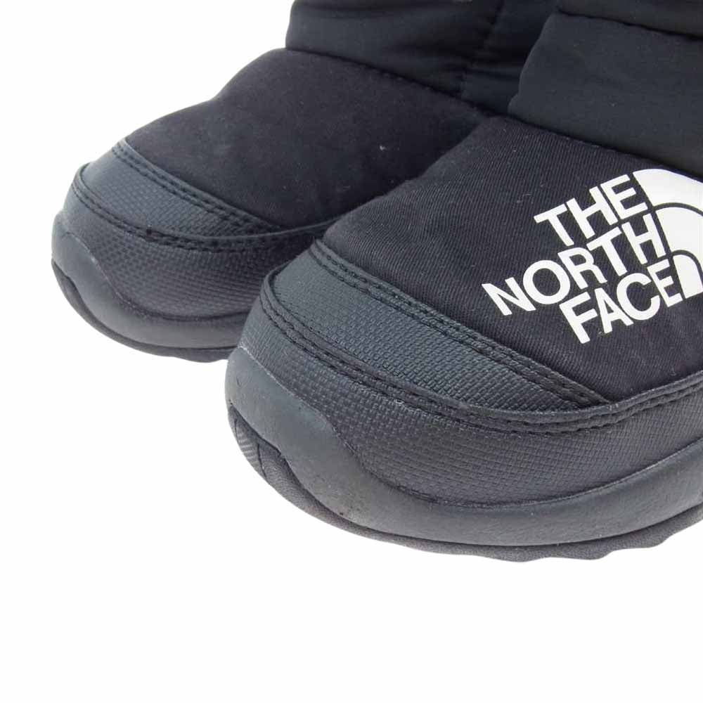 THE NORTH FACE ノースフェイス NFJ51981 NUPTSE BOOTIE KIDS BLK ブラック系 17cm【中古】