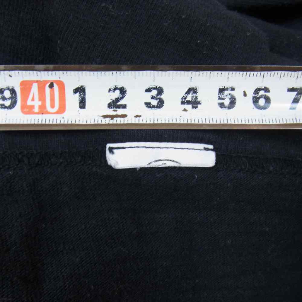 The REAL McCOY'S ザリアルマッコイズ BALL PARK AMERICAN ATHLETIC TEE アメリカンアスレチック カットソー 黒系 ブラック系 M【中古】