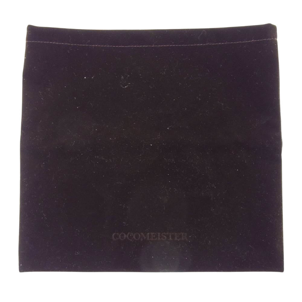 COCOMEISTER ココマイスター ジョージブライドルバイアリーパース二つ折り財布 ネイビー ネイビー系【極上美品】【中古】