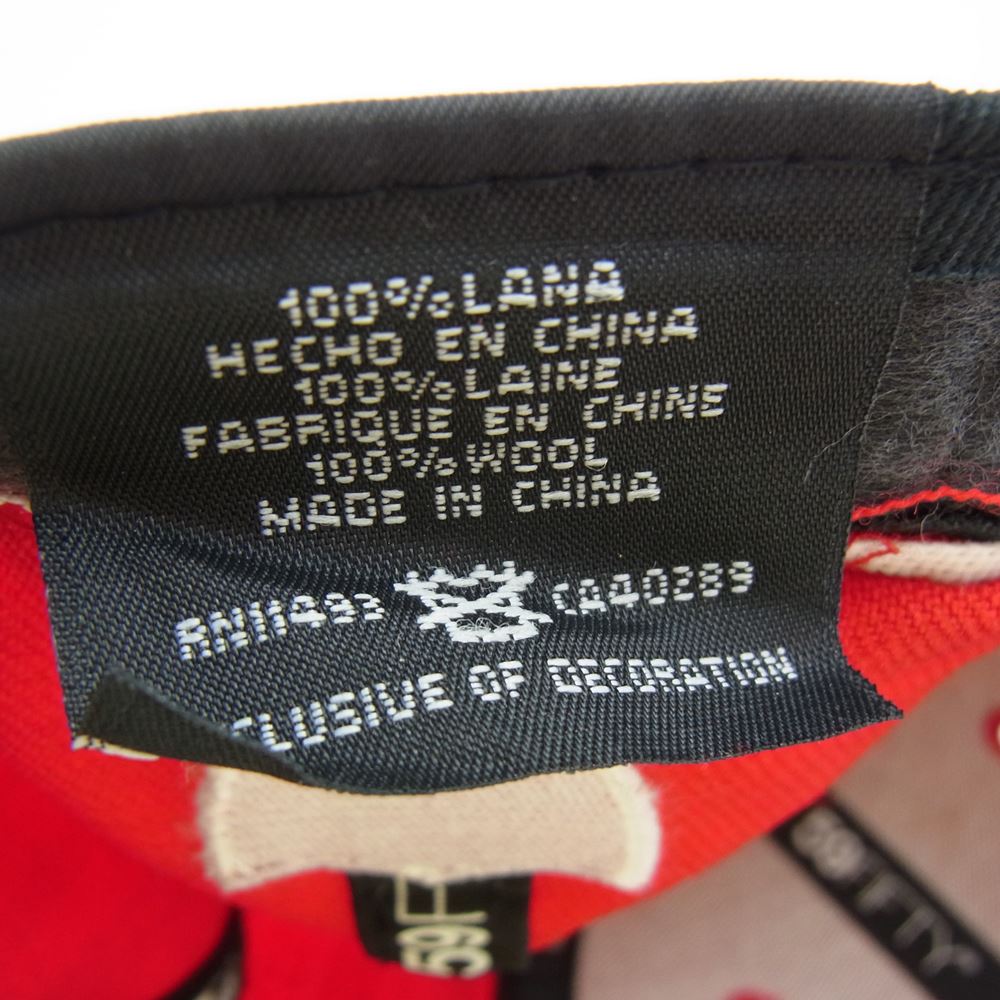 Supreme シュプリーム 13SS FTP NEW ERA Cap ニューエラ ベースボール ロゴ キャップ レッド系【中古】