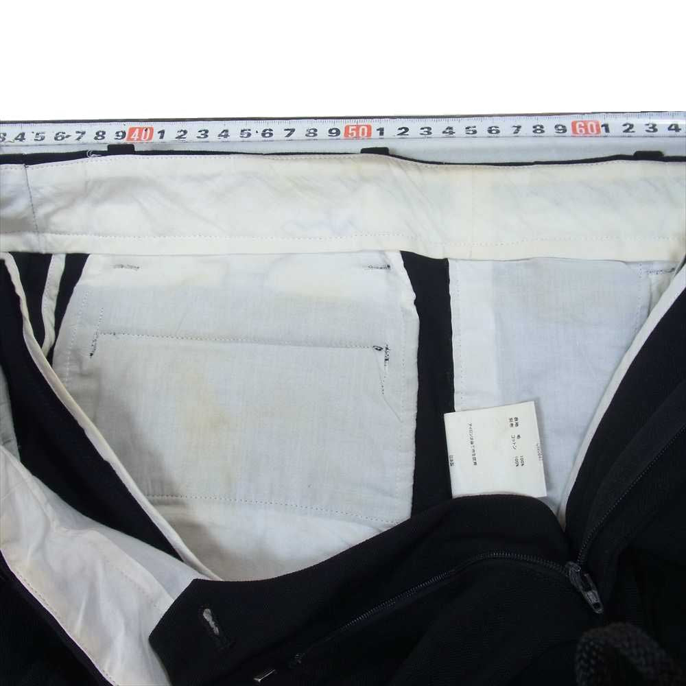 UNUSED アンユーズド UW0641 SLACKS タック スラックス パンツ ブラック系 1【中古】