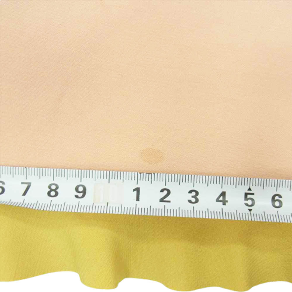 レッド ヴァレンティノ LR3VA2T51SHAD7 RUFFLE DETAILED CADY TECH DRESS ラッフル キャディーテック ワンピース ピンク系 38【中古】