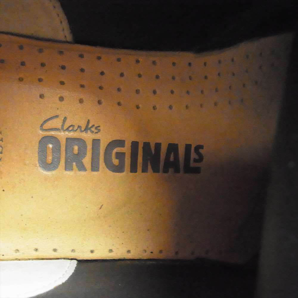 Clarks クラークス 13292 DESERT BOOT スエード デザートブーツ チャッカブーツ ブラック ブラック系 US 9 1/2【中古】