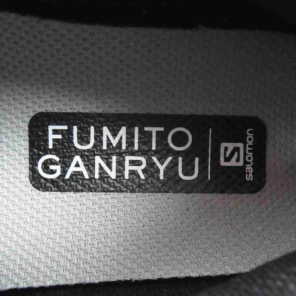 FUMITO GANRYU フミトガンリュウ Salomon 20AW S-LAB XT-4 412690 サロモン スニーカー ブラック系 27cm【美品】【中古】