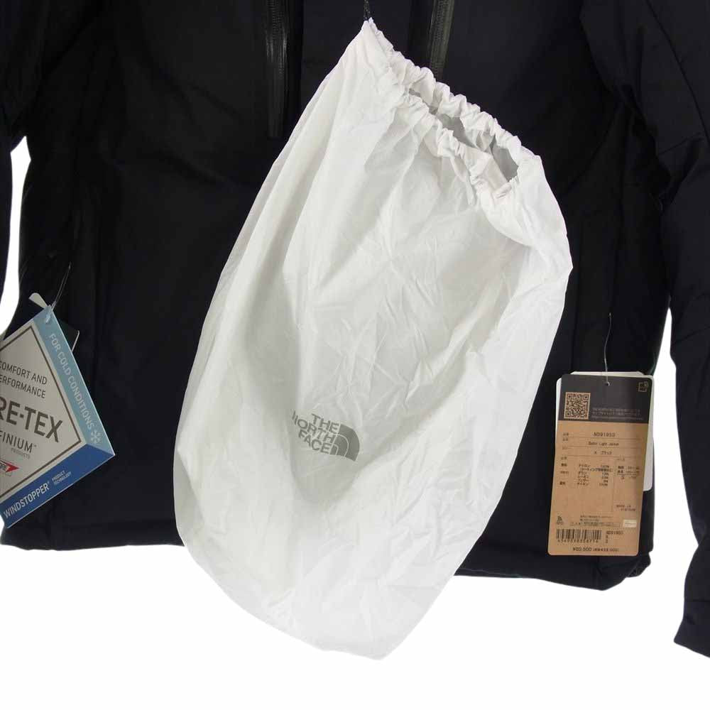 THE NORTH FACE ノースフェイス ND91950 BALTRO LIGHT JACKET バルトロ ライト ダウン フード ジャケット ブラック系 S【新古品】【未使用】【中古】