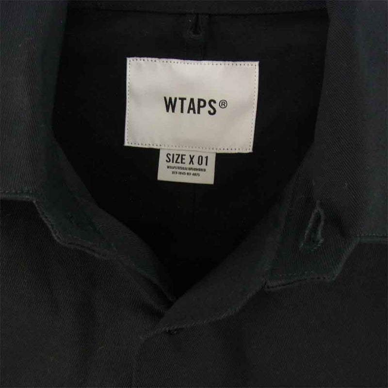 WTAPS BUDS / LS / COTTON. TWILL シャツ 黒 S | neumi.it
