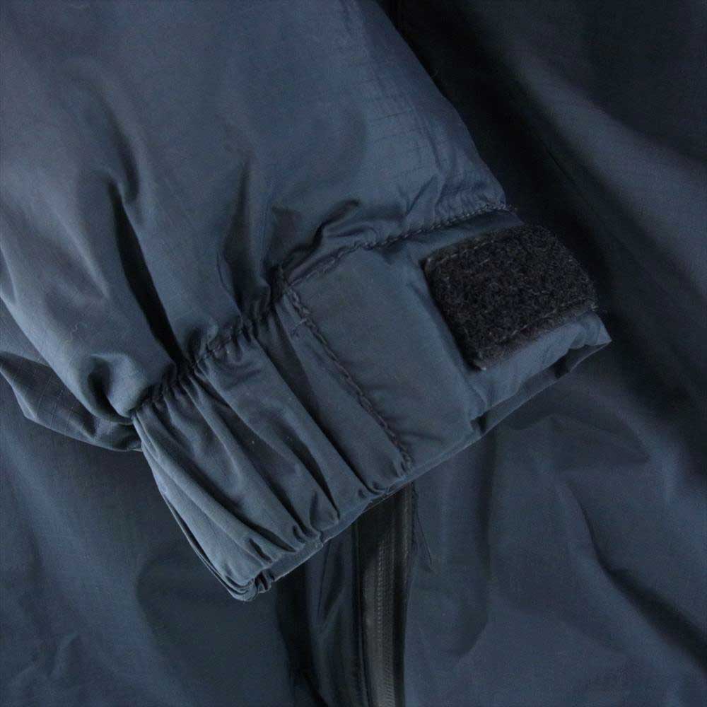 NANGA ナンガ × URBAN RESEARCH iD AURORA 3LAYER DOWN オーロラ 3レイヤー ダウン フーディ 別注 ネイビー系 M【中古】