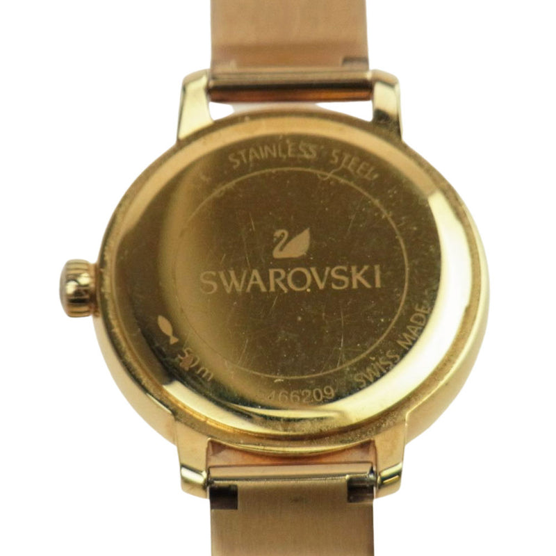 スワロフスキー 腕時計 メタルブレスレット 美品