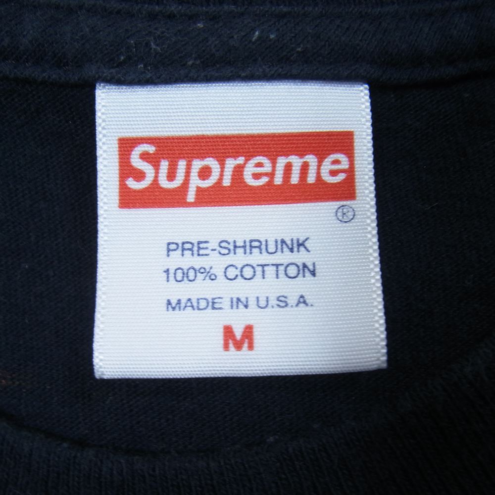Supreme シュプリーム 18SS Rocks Tee ロックス 半袖 Tシャツ ブラック系 M【中古】