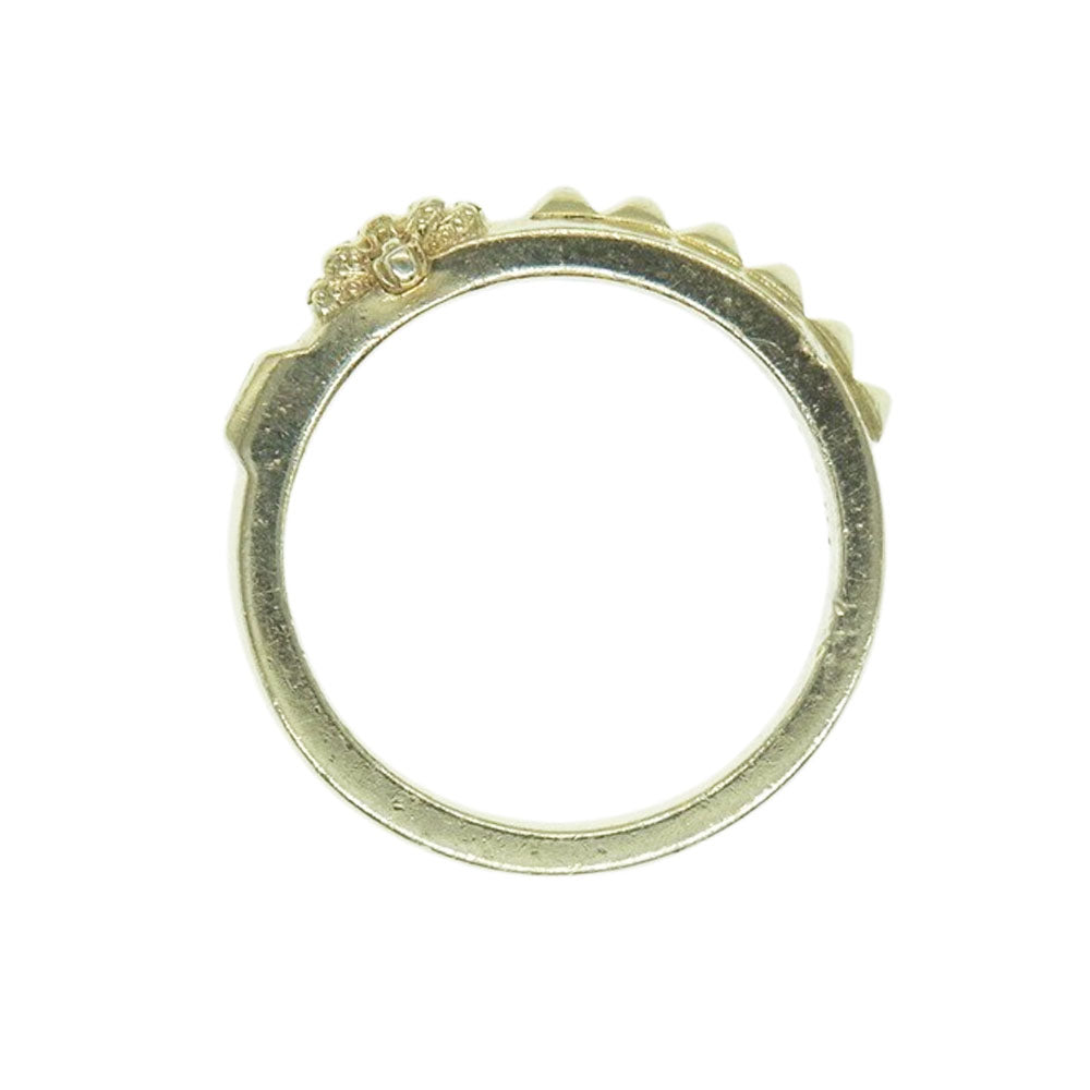 Justin Davis ジャスティンデイビス SRJ773A Chelsea Ring チェルシーリング ゴールドコーティング ゴールド系【中古】